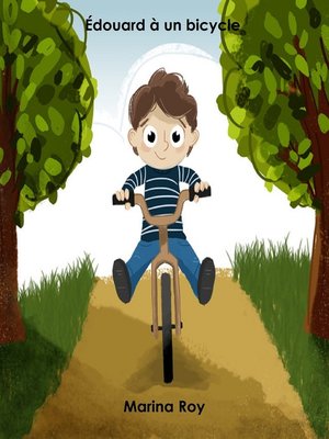 cover image of Édouard à un bicycle